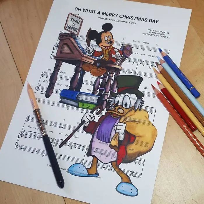 99 Drawings, Made By An Australian Artist, That Might Get A Song Stuck In Your Head