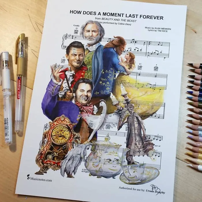 99 Drawings, Made By An Australian Artist, That Might Get A Song Stuck In Your Head