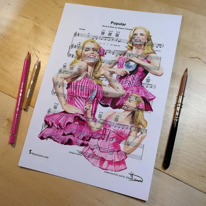99 Drawings, Made By An Australian Artist, That Might Get A Song Stuck In Your Head