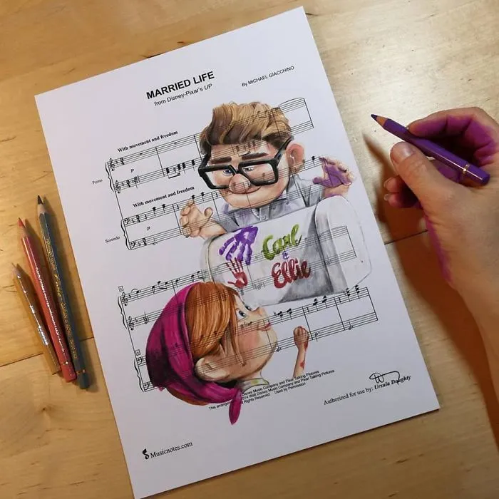 99 Drawings, Made By An Australian Artist, That Might Get A Song Stuck In Your Head