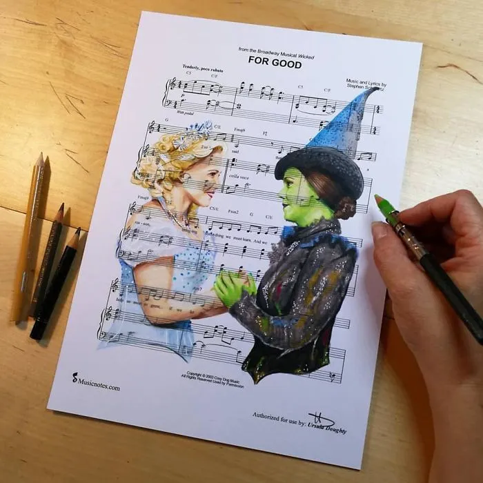 99 Drawings, Made By An Australian Artist, That Might Get A Song Stuck In Your Head