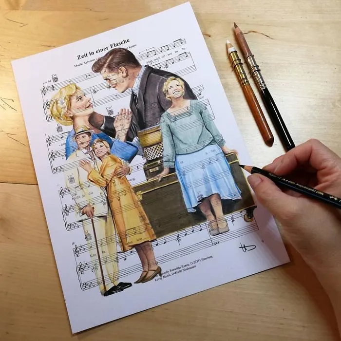 99 Drawings, Made By An Australian Artist, That Might Get A Song Stuck In Your Head