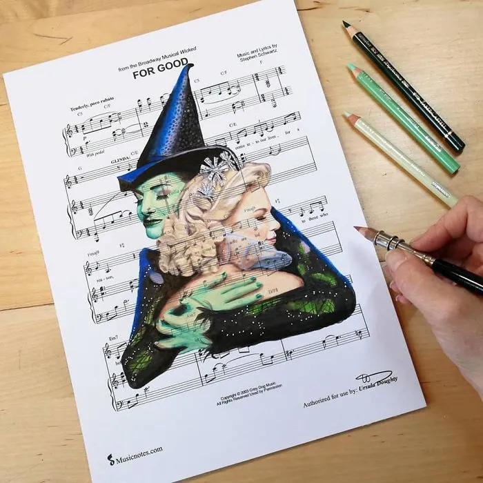 99 Drawings, Made By An Australian Artist, That Might Get A Song Stuck In Your Head