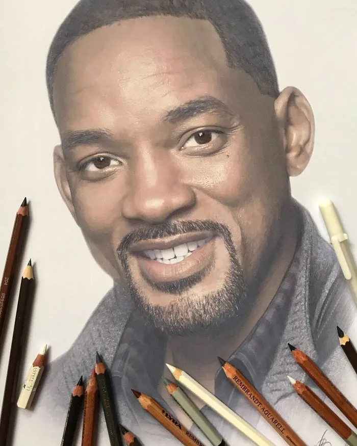 Russian Artist Creates Amazing Hyperrealistic Portraits That Seem To Jump Off The Page (30 Pics)