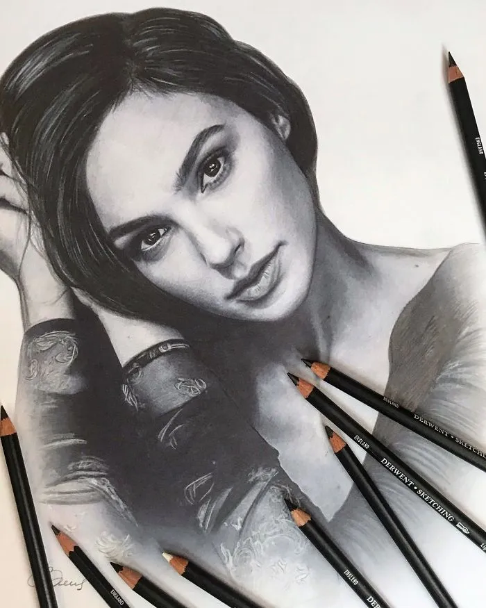 Russian Artist Creates Amazing Hyperrealistic Portraits That Seem To Jump Off The Page (30 Pics)