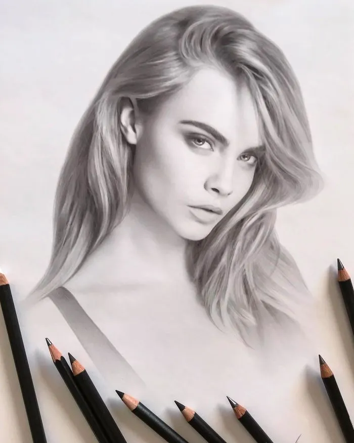 Russian Artist Creates Amazing Hyperrealistic Portraits That Seem To Jump Off The Page (30 Pics)