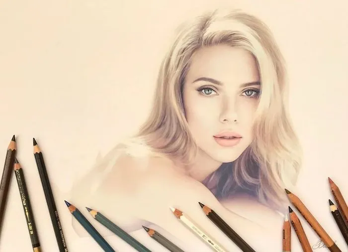 Russian Artist Creates Amazing Hyperrealistic Portraits That Seem To Jump Off The Page (30 Pics)