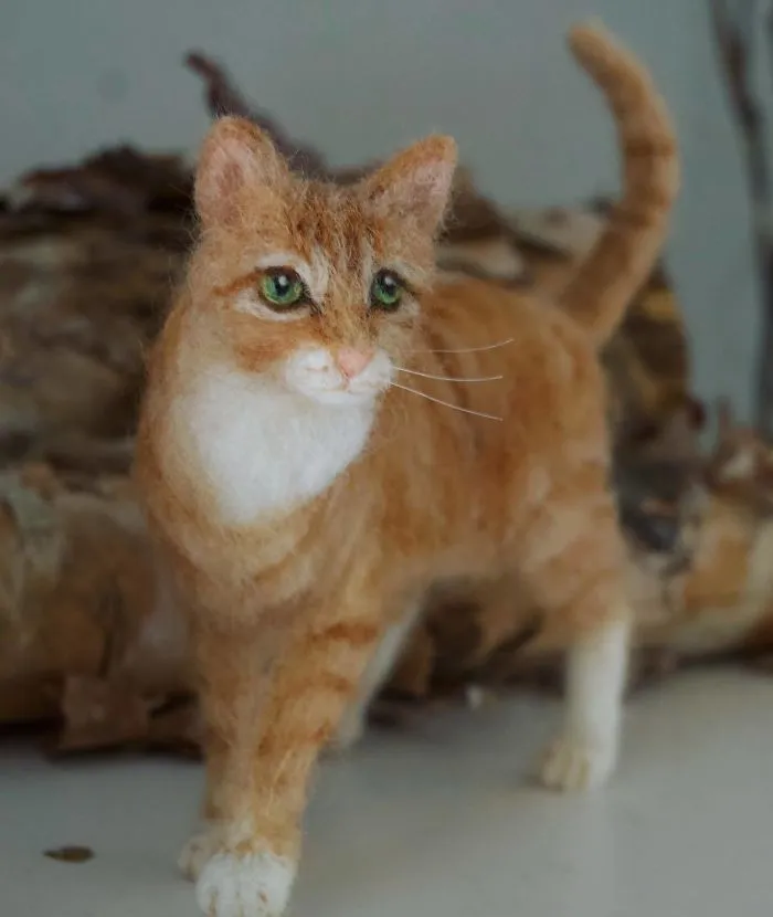 I Bring Wool To Life In Needle Felt Wildlife