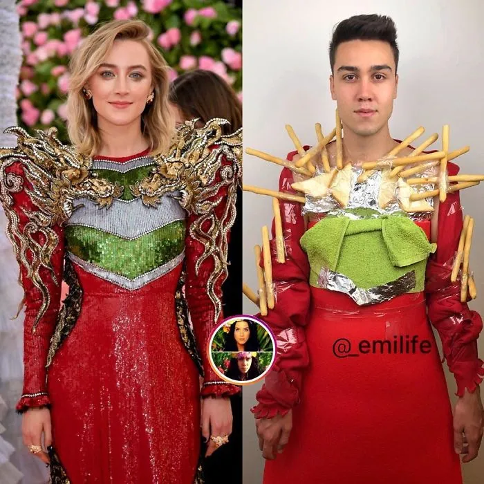 This Italian Guy Trolls Celebrity Outfits And 1.5 Million People Love It (134 New Pics)