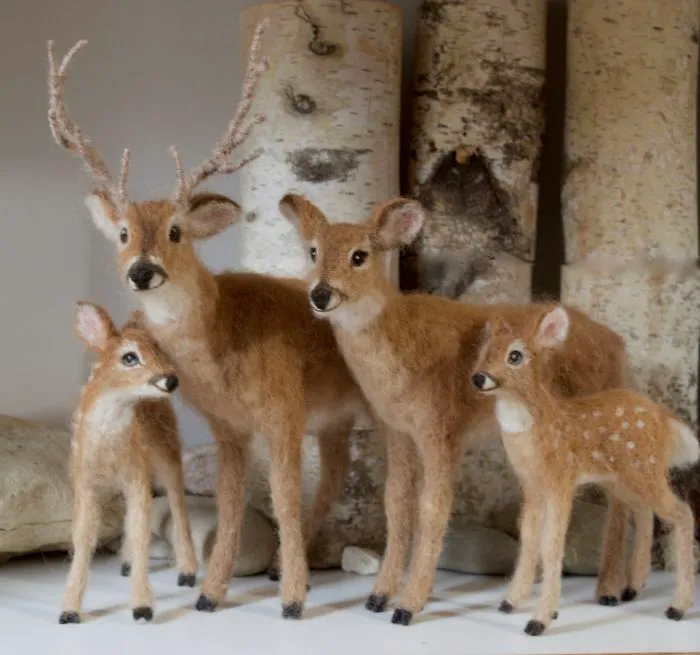 I Bring Wool To Life In Needle Felt Wildlife