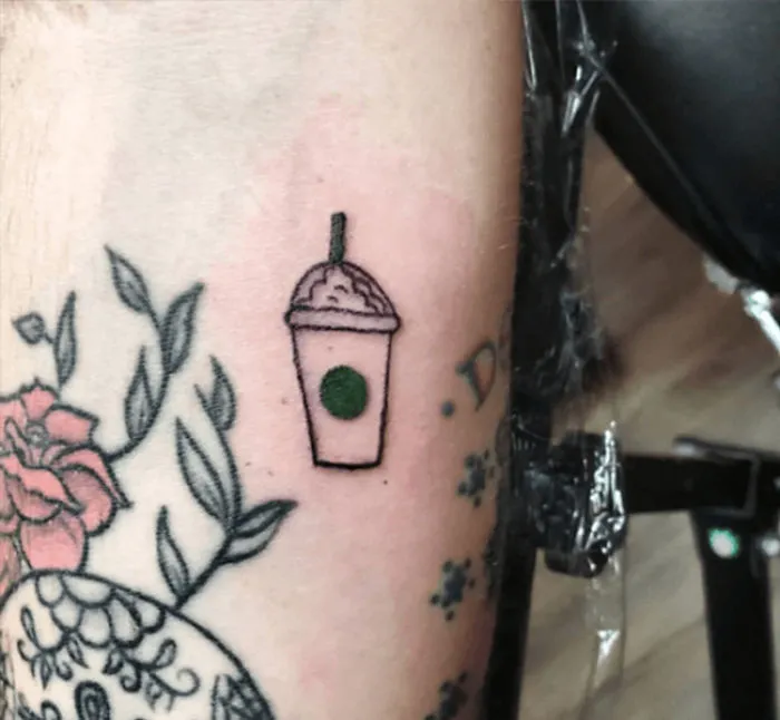 Abstract Starbucks Cup