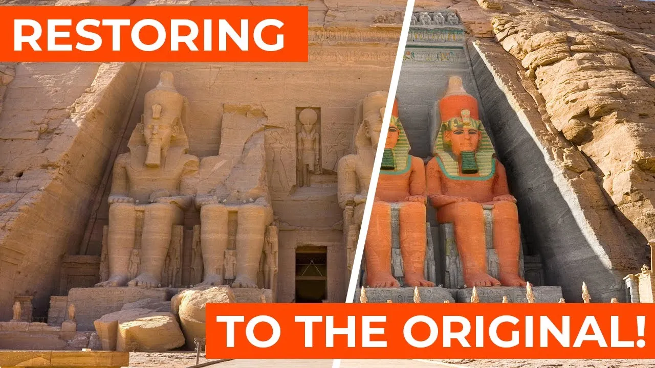 Restoring Abu Simbel Temple To The Original States!