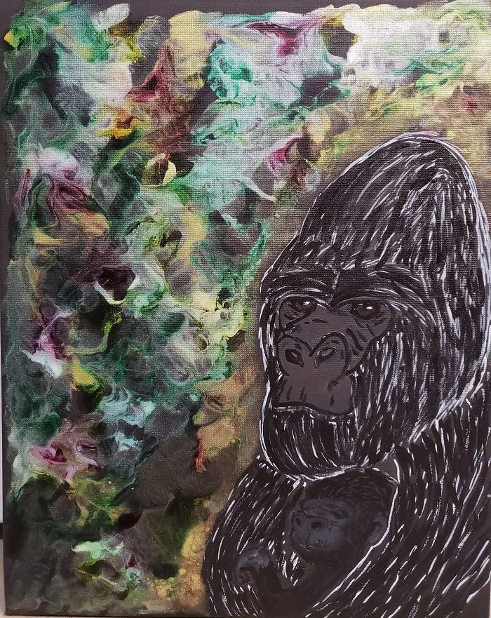 When I Was 8 Years Old, I Decided To Help Endangered Animals With My Art; Five Years Later, I Have Created Over 300 Animal Paintings