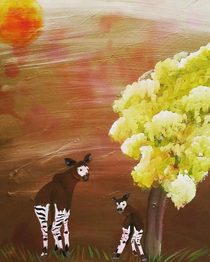 When I Was 8 Years Old, I Decided To Help Endangered Animals With My Art; Five Years Later, I Have Created Over 300 Animal Paintings