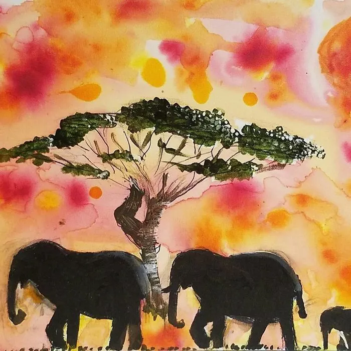 When I Was 8 Years Old, I Decided To Help Endangered Animals With My Art; Five Years Later, I Have Created Over 300 Animal Paintings