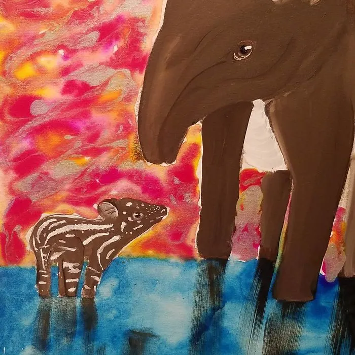 When I Was 8 Years Old, I Decided To Help Endangered Animals With My Art; Five Years Later, I Have Created Over 300 Animal Paintings
