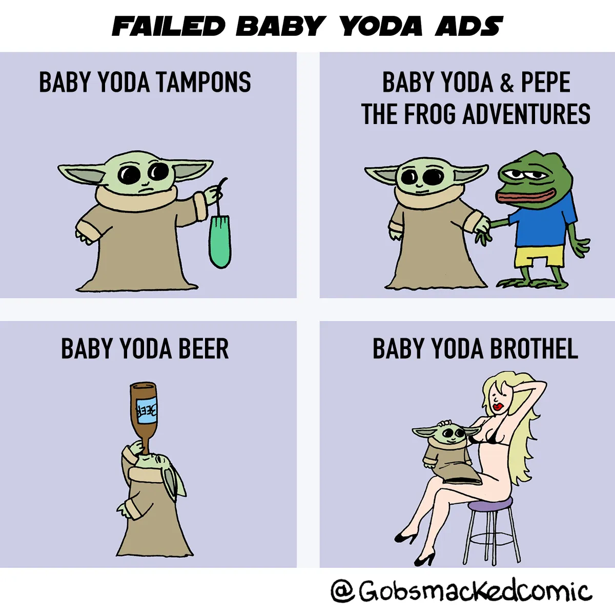 Baby Yoda Ads That Failed