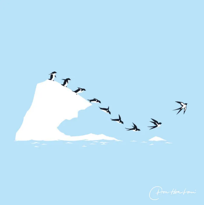 Funny And Surreal Illustrations I Created That Show The Daily Lives Of Animals And Characters (30 Pics)