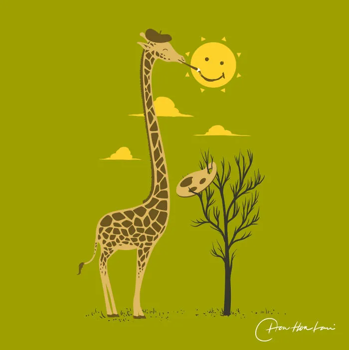 Funny And Surreal Illustrations I Created That Show The Daily Lives Of Animals And Characters (30 Pics)