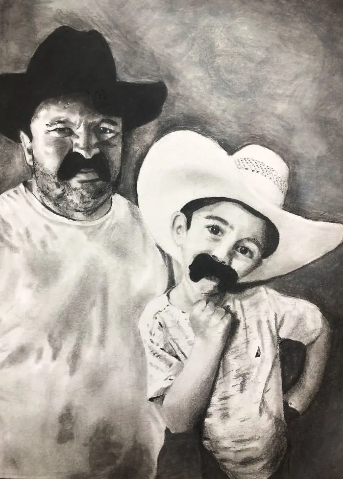 I Draw Commissioned Artwork For People And Here Are 13 Of My Recent Portraits