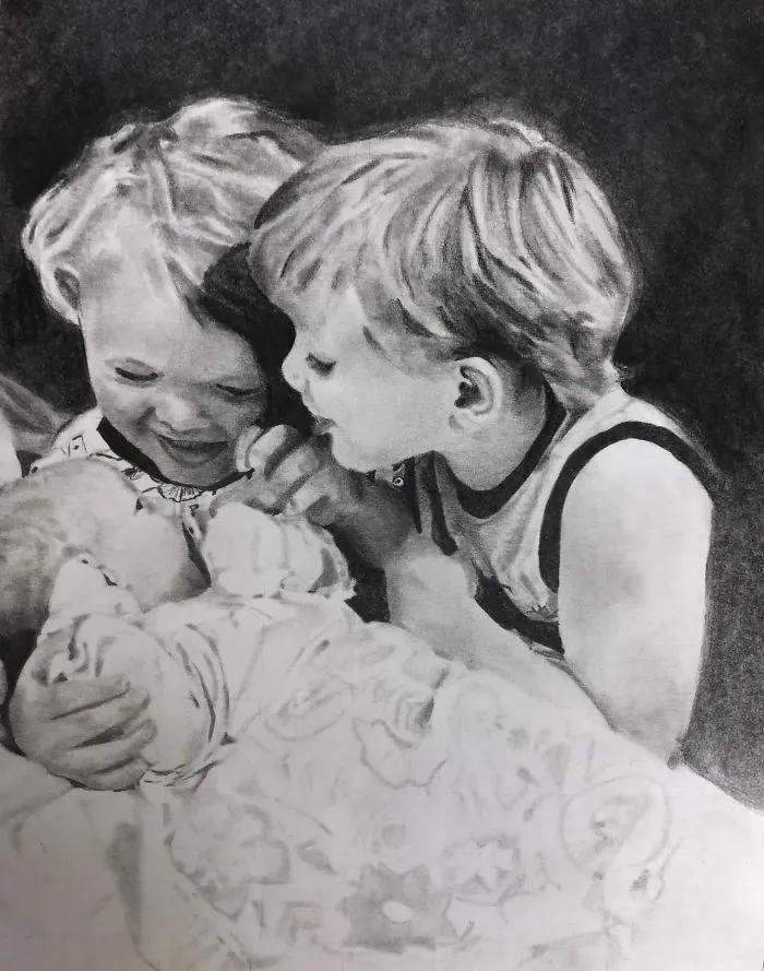 I Draw Commissioned Artwork For People And Here Are 13 Of My Recent Portraits