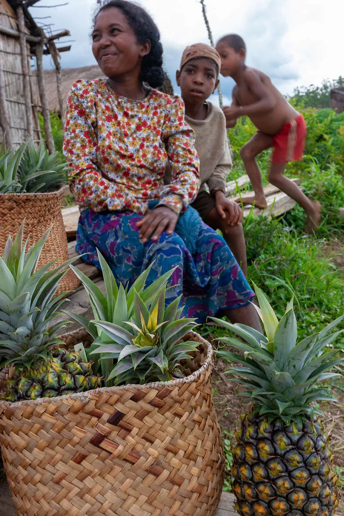 Family In The Remote Village