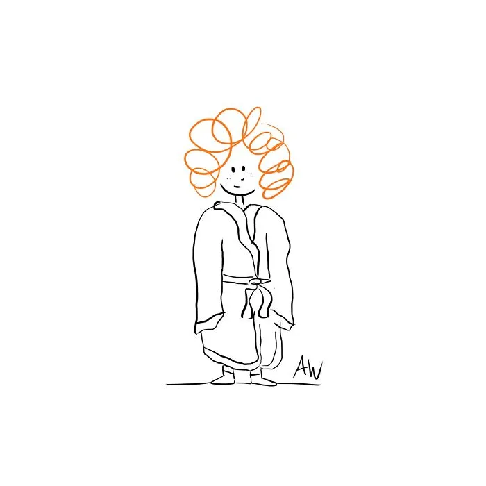 I Create Little Red Cartoons