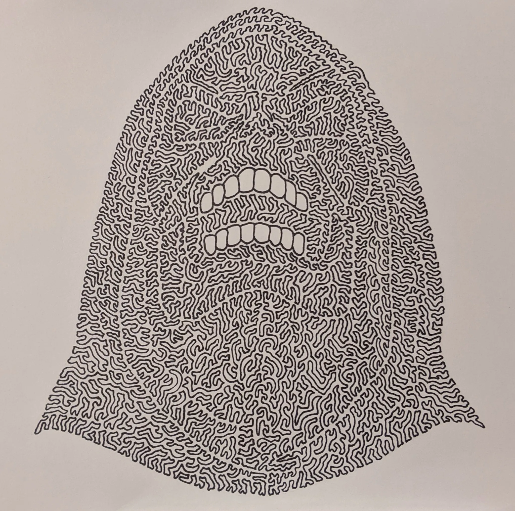 Skeletor - Line Drawing