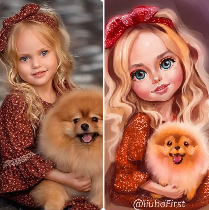 Artist Illustrates Kids In Her Unique Style And Here Are 42 Of Her Best Works