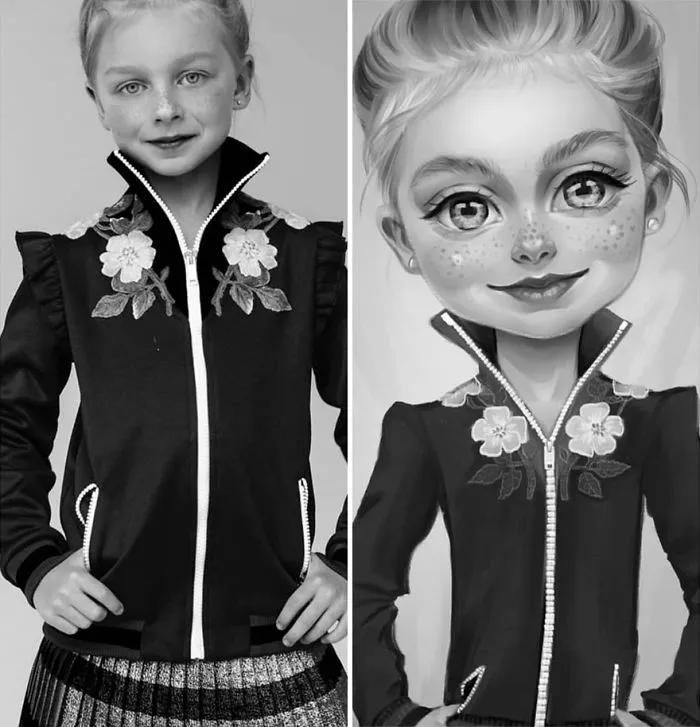 Artist Illustrates Kids In Her Unique Style And Here Are 42 Of Her Best Works