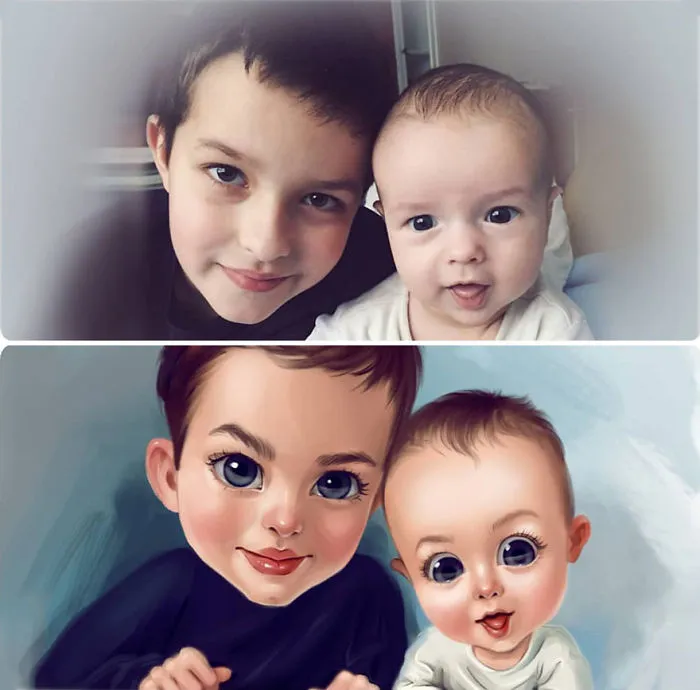 Artist Illustrates Kids In Her Unique Style And Here Are 42 Of Her Best Works