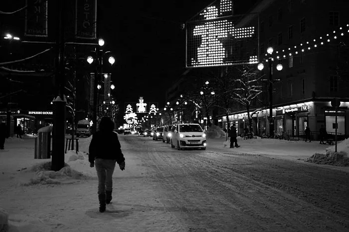 B/W Street