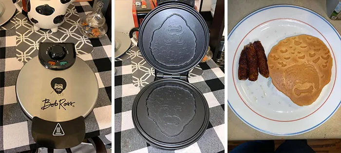 Tortitas de Bob Ross