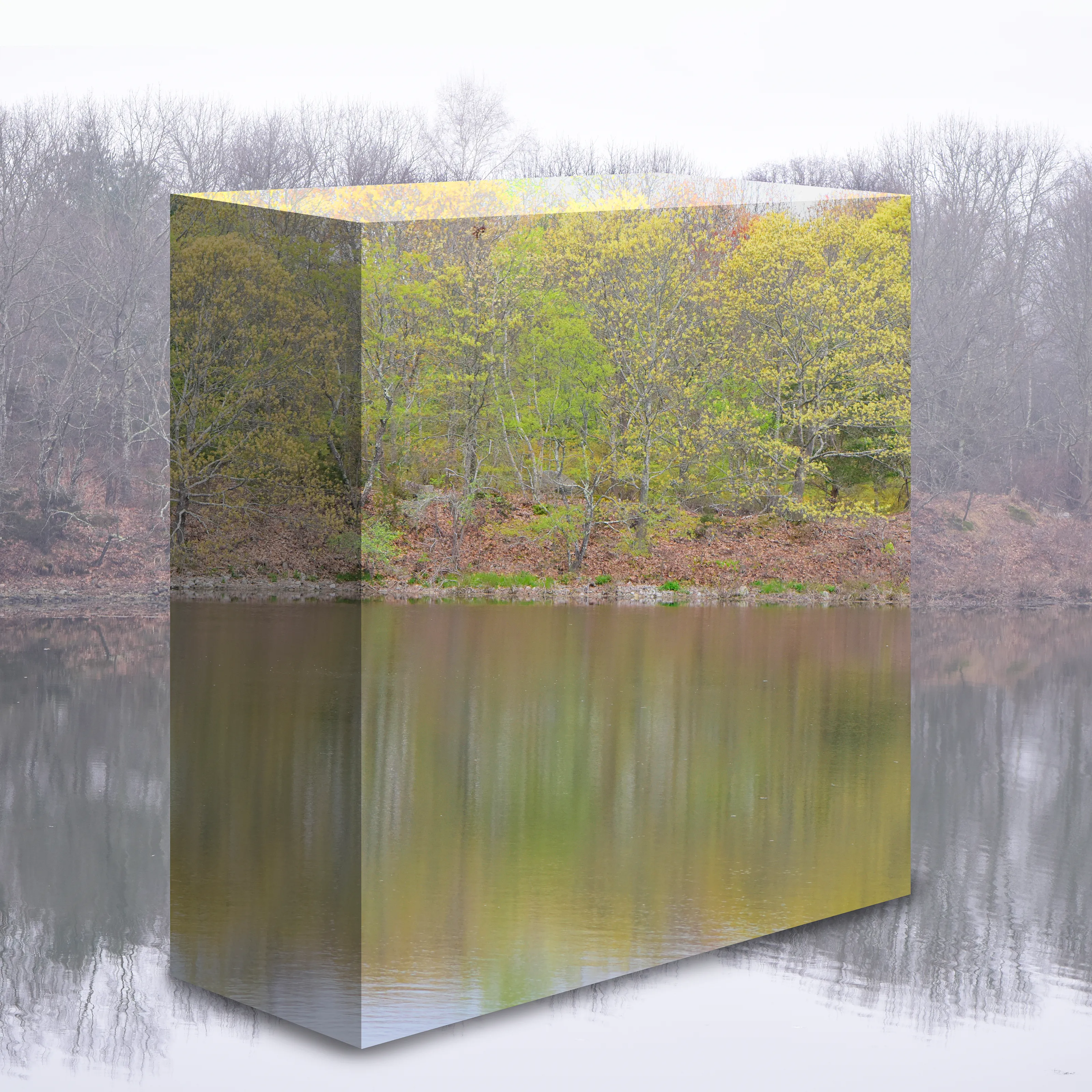 Artist Combines Photos Of The Same Scene Taken At Different Times.