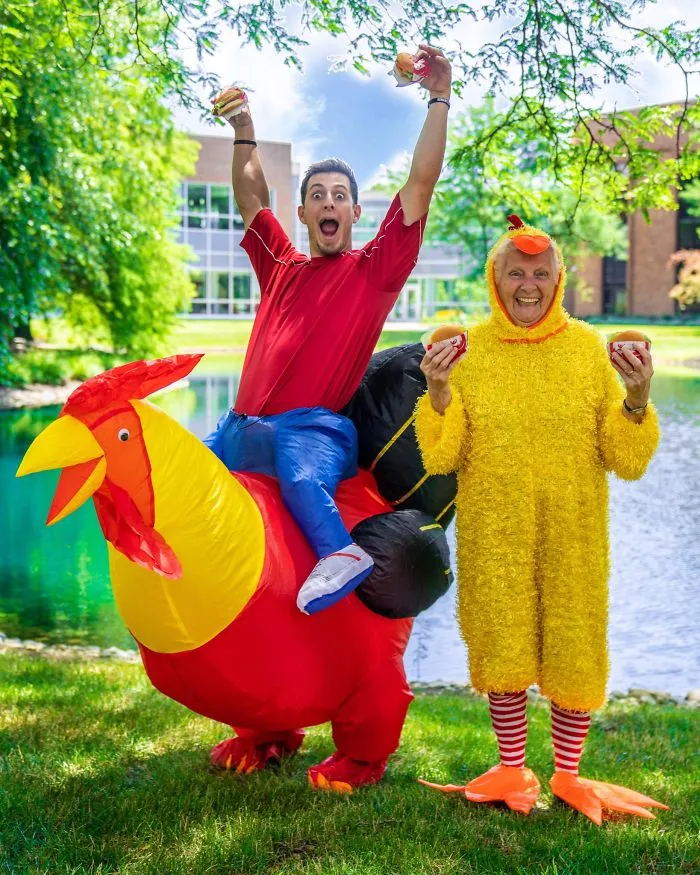 93-Year-Old Grandma & Her Grandson Dress-Up In Ridiculous Outfits, And People Love It (30 Pics)