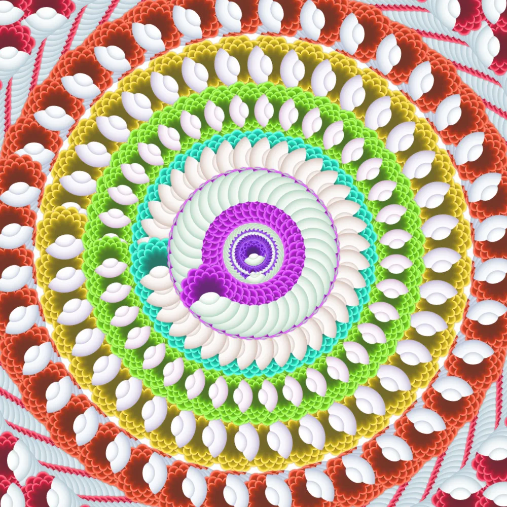 I Drew Hypnotising Patterns Using One Simple Design
