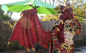 I Used Foam And 3D Prints To Create An Animated Dragon Cosplay And It Took Me Over 400 Hours (18 Pics)