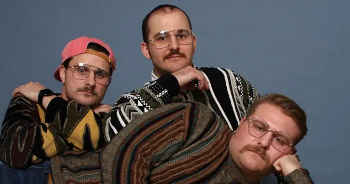 3 Brothers Come Up With A 'Terribly Awesome' Vintage Photoshoot As A Christmas Present To Their Parents