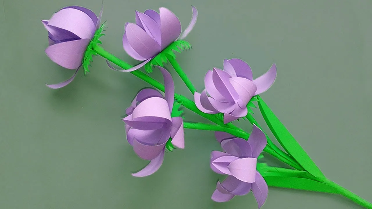 Paper Flowers Decoration