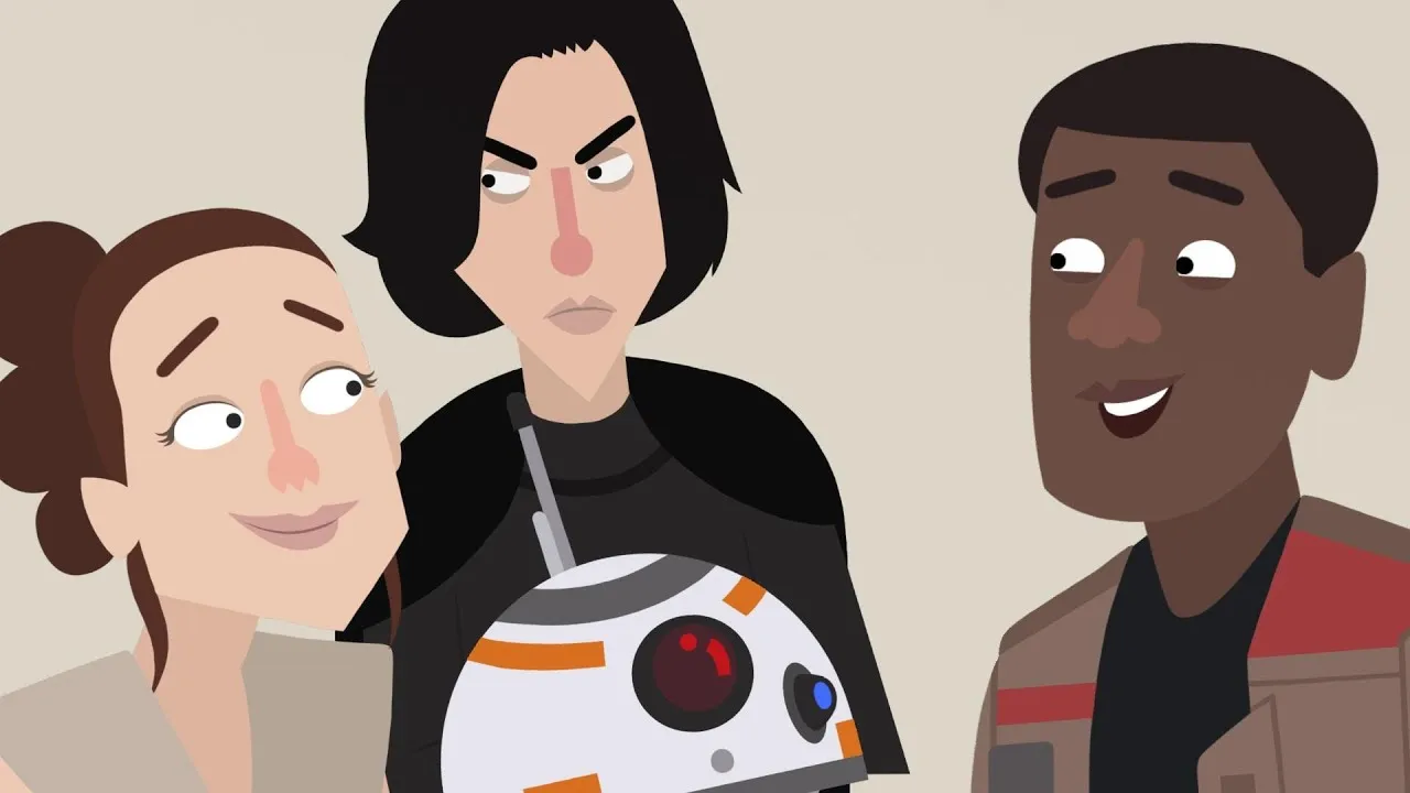 Star Wars Christmas Animation Parody