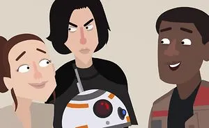 Star Wars Christmas Animation Parody