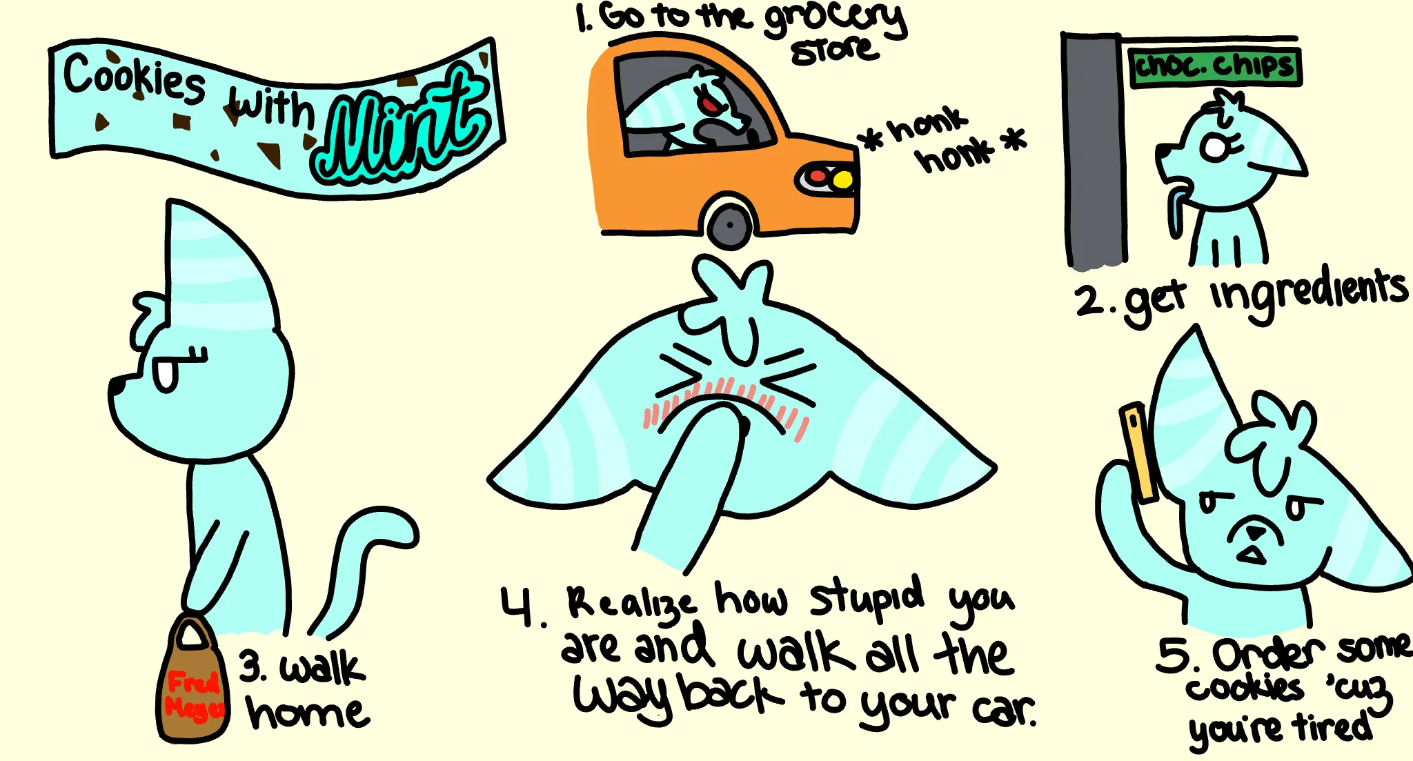 Cute Fennec Fox Drawings I Wasted Time On At School (6 Drawings)