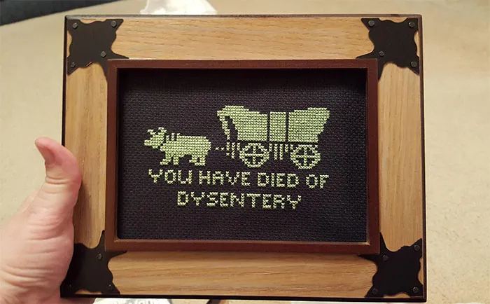 My Wife Asked Me What I Wanted For Christmas, She's Crafty So I Told Her To Make Me Something. Couldn't Be Happier