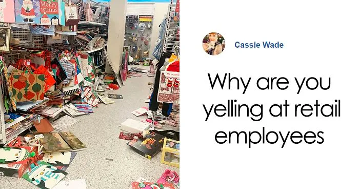 A Woman Shows What It's Like To Work In Retail During The Holidays, Asks People To Be Nicer To Employees