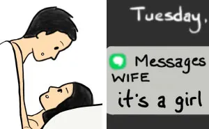 My 18 Comics That Illustrate Us Becoming A Family Of 4