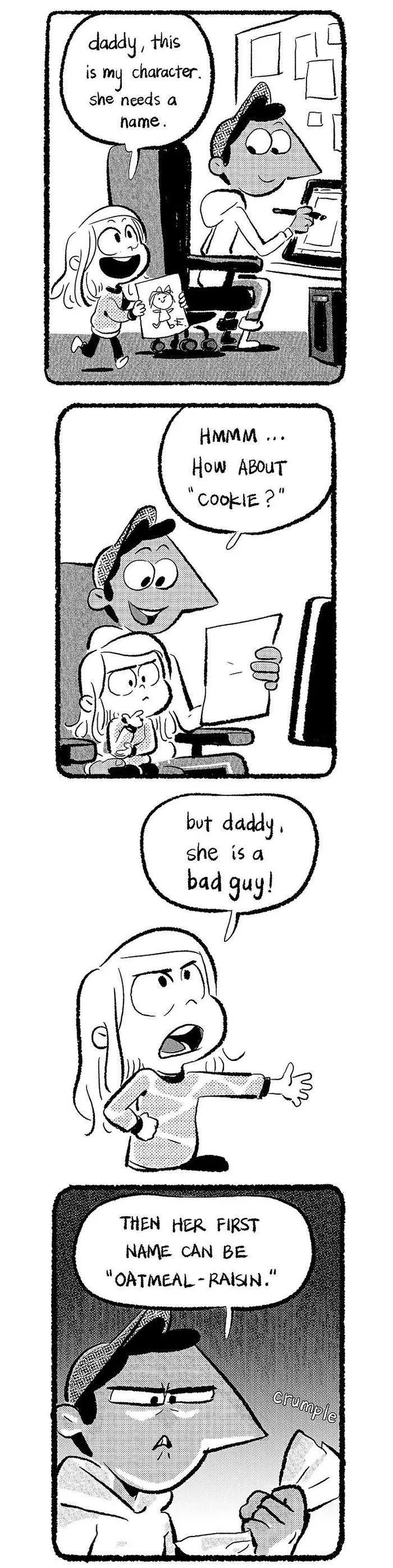 Dad Wants To Remember His Kids Doing Silly Things So He Puts It Into Comics (30 Pics)