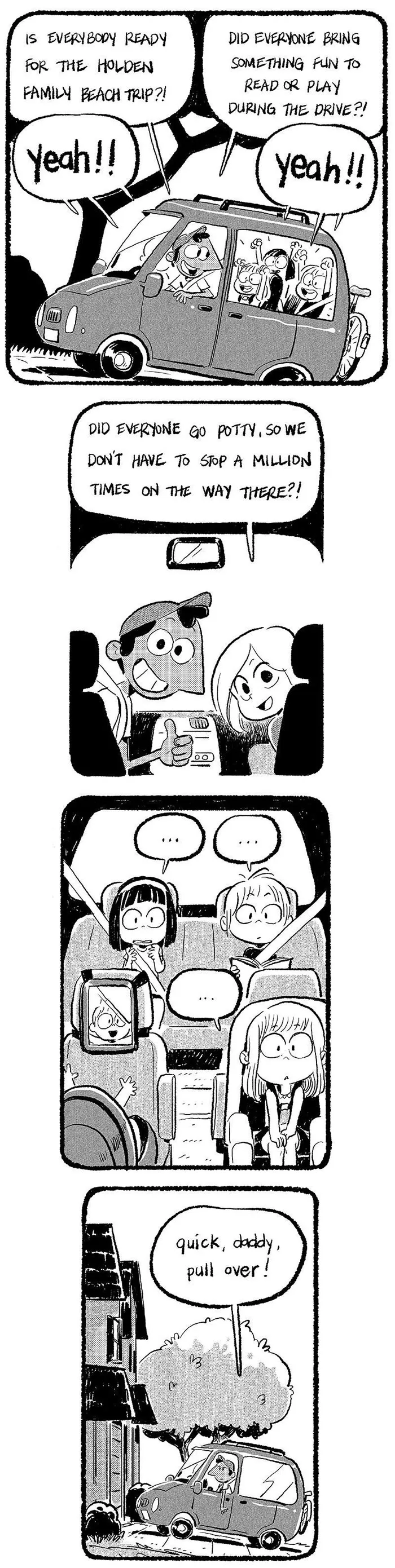 Dad Wants To Remember His Kids Doing Silly Things So He Puts It Into Comics (30 Pics)