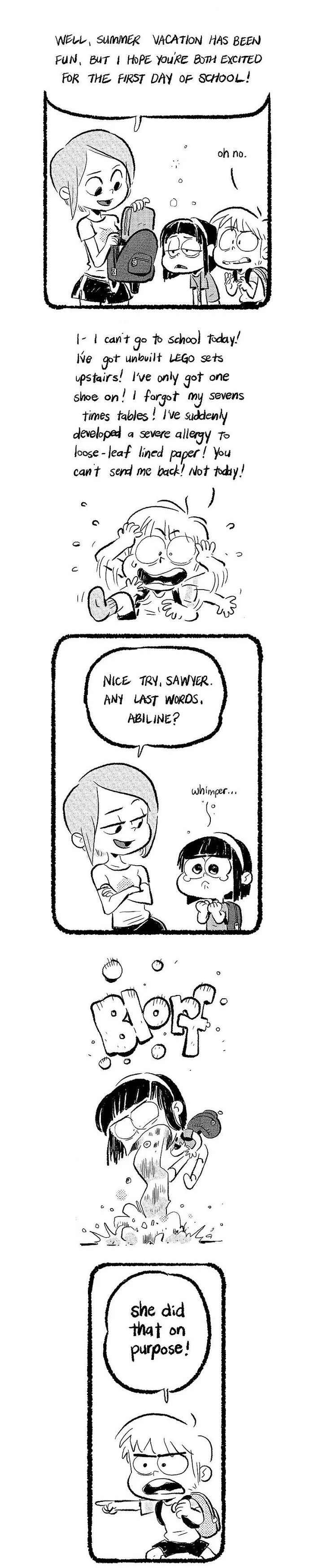 Dad Wants To Remember His Kids Doing Silly Things So He Puts It Into Comics (30 Pics)