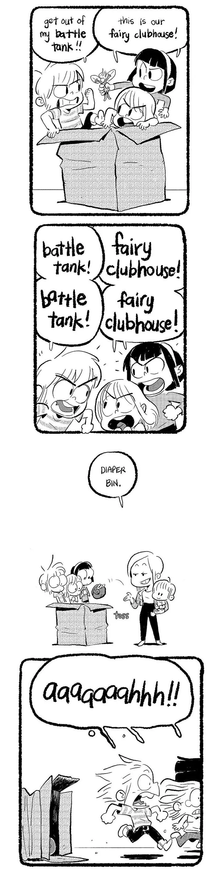 Dad Wants To Remember His Kids Doing Silly Things So He Puts It Into Comics (30 Pics)
