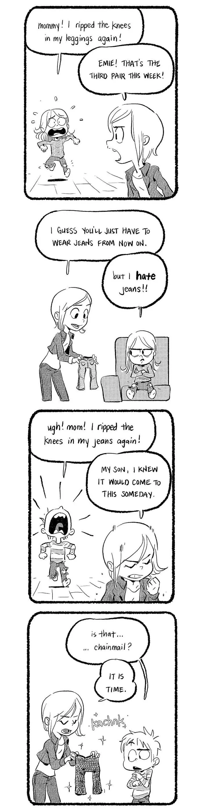 Dad Wants To Remember His Kids Doing Silly Things So He Puts It Into Comics (30 Pics)